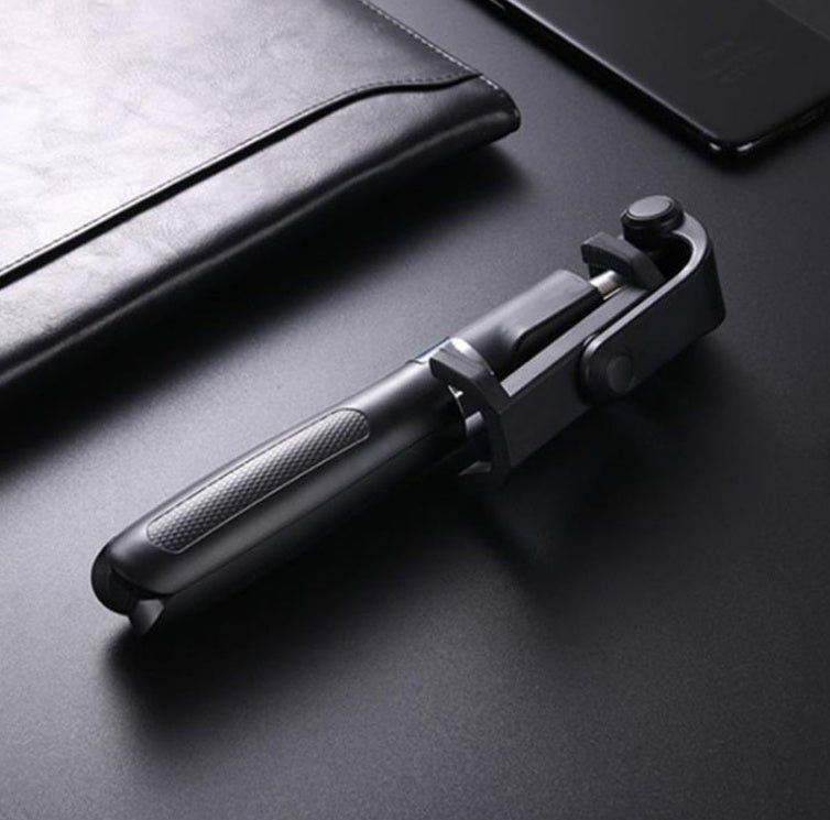 Compatible with Apple, t Tripod Selfie Stick Mobile Universal Live Triangle BrackeOne Bluetooth Selfie Artifact